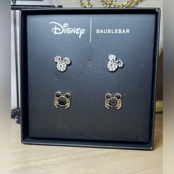 BAUBLEBAR X DISNEY • SPIDER STUD EARRINGS • NIB - Picture 3 of 4